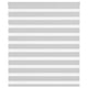 Vidaxl Zebra Roller Blind 120x150 cm ancho de polvo 115.9 cm de gris claro