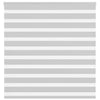 Vidaxl Zebra Roller Blind 140x150 CM Fabric Ancho 135.9 cm de gris claro