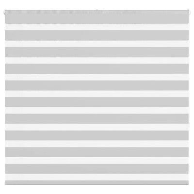 Vidaxl zebra rullo cieco 155x150 cm larghezza del tessuto 150,9 cm grigio chiaro