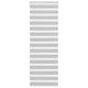 Vidaxl Zebra Roller Blind 70x200 cm de ancho de polvo de 65,9 cm de gris claro