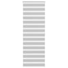 Vidaxl Zebra Roller Blind 75x200 CM Fabric Ancho 70.9 cm de gris claro