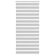 Vidaxl Zebra Roller Blind 95x200 CM Fabric Ancho 90.9 cm de gris claro