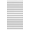 Vidaxl Zebra Roller Blind 120x200 CM Fabric Ancho 115.9 cm de gris claro