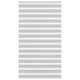 Vidaxl Zebra Roller Blind 120x200 CM Fabric Ancho 115.9 cm de gris claro