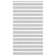 Vidaxl Zebra Roller Blind 125x200 CM Fabric Ancho de 120,9 cm de gris claro