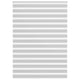 Vidaxl Zebra Roller Blind 160x200 CM Fabric Ancho de 155.9 cm de gris claro