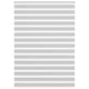Vidaxl Zebra Roller Blind 165x200 CM Fabric Ancho 160.9 cm de gris claro