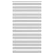 Vidaxl Zebra Roller Blind 120x230 CM Fabric Ancho 115.9 cm de gris claro