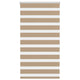 Vidaxl zebra blind 80x150 cm stofbreedte 75,9 cm polyester zandbruin