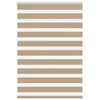 Vidaxl zebra blind 105x150 cm stofbreedte 100,9 cm polyester zandbruin