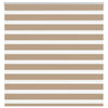 Vidaxl zebra blind 145x150 cm stofbreedte 140,9 cm polyester zandbruin