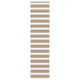 Vidaxl zebra cieco 55x200 cm Larghezza polvere 50,9 cm Polyester Sand Brown