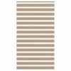 Vidaxl zebra blind 125x200 cm stofbreedte 120,9 cm polyester zandbruin