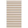 Vidaxl zebra blind 135x200 cm stofbreedte 130,9 cm polyester zandbruin