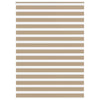 Vidaxl zebra blind 165x200 cm stofbreedte 160,9 cm polyester zandbruin