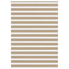 Vidaxl zebra blind 160x230 cm stofbreedte 155,9 cm polyester zandbruin