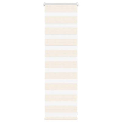 Vidaxl zebra rolgordijn 40x100 cm stofbreedte 35,9 cm marmerbeige