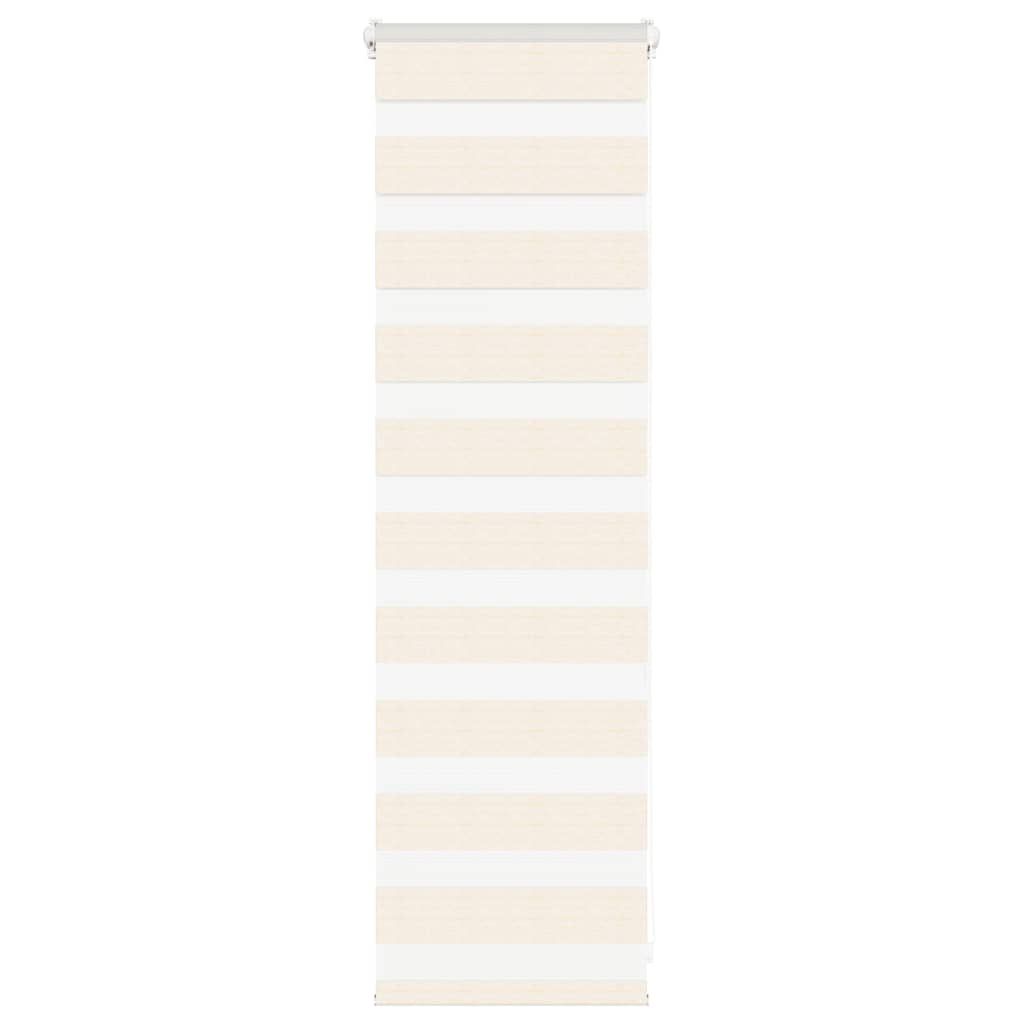 Vidaxl zebra rolgordijn 50x100 cm stofbreedte 45,9cm marmerbeige