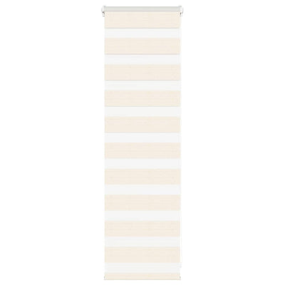 Vidaxl zebra rolgordijn 50x100 cm stofbreedte 45,9cm marmerbeige