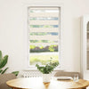 Vidaxl Zebra Roller Blind 55x100 cm Larghezza polvere 50,9 cm Marmerbeige
