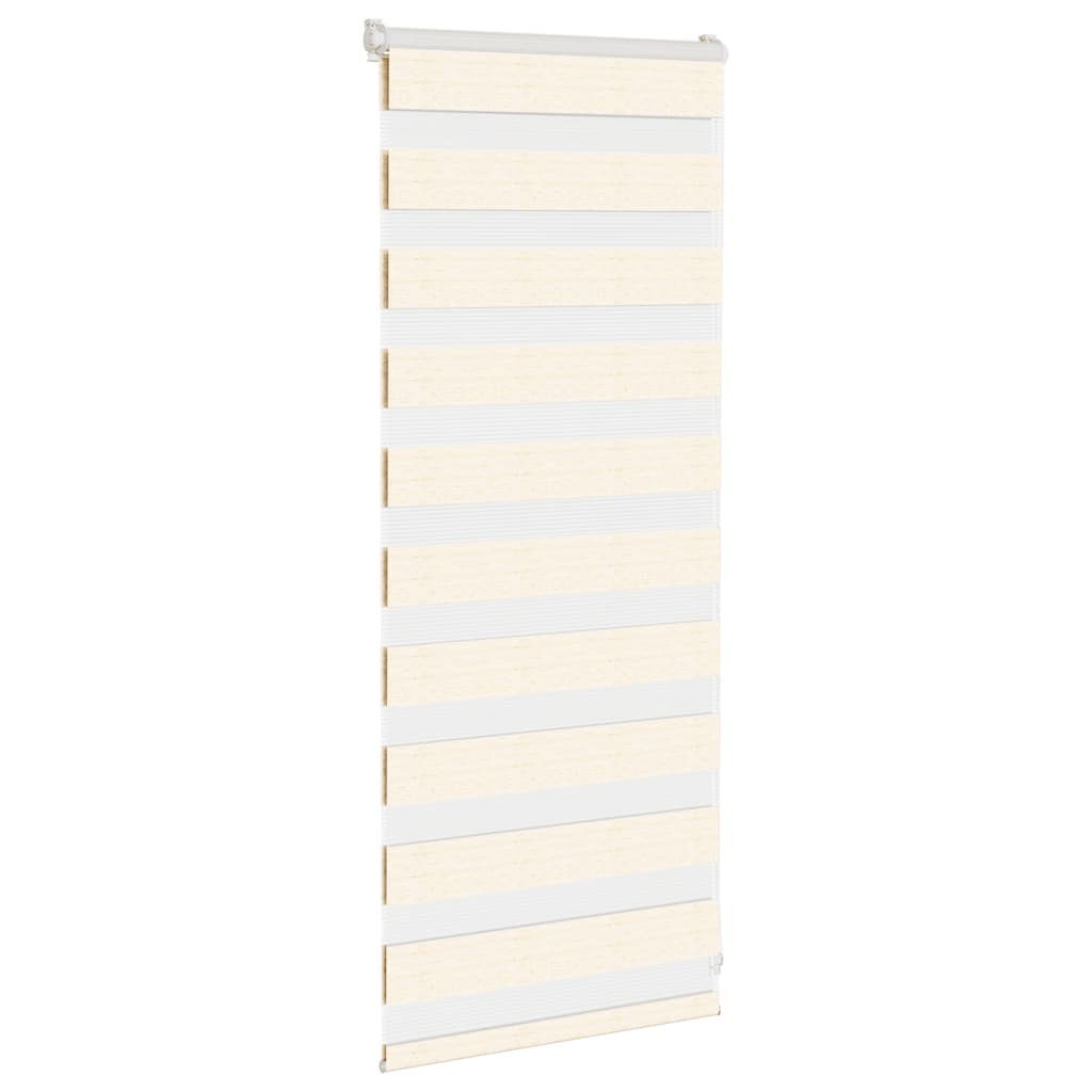 Vidaxl zebra rolgordijn 55x100 cm stofbreedte 50,9 cm marmerbeige