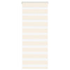 Vidaxl zebra rullo cieco 60x100 cm di larghezza della polvere marmo beige 55,9 cm