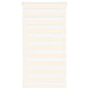 Vidaxl Zebra Roller Blind 70x100 cm Larghezza polvere 65,9 cm Marmerbeige