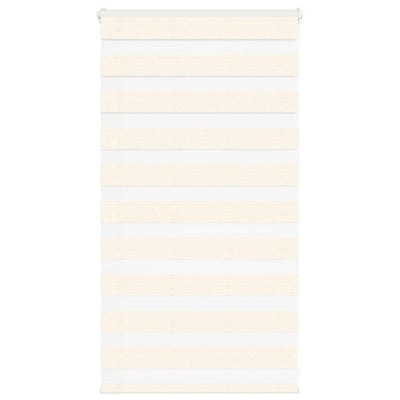 Vidaxl Zebra Roller Blind 70x100 cm Larghezza polvere 65,9 cm Marmerbeige