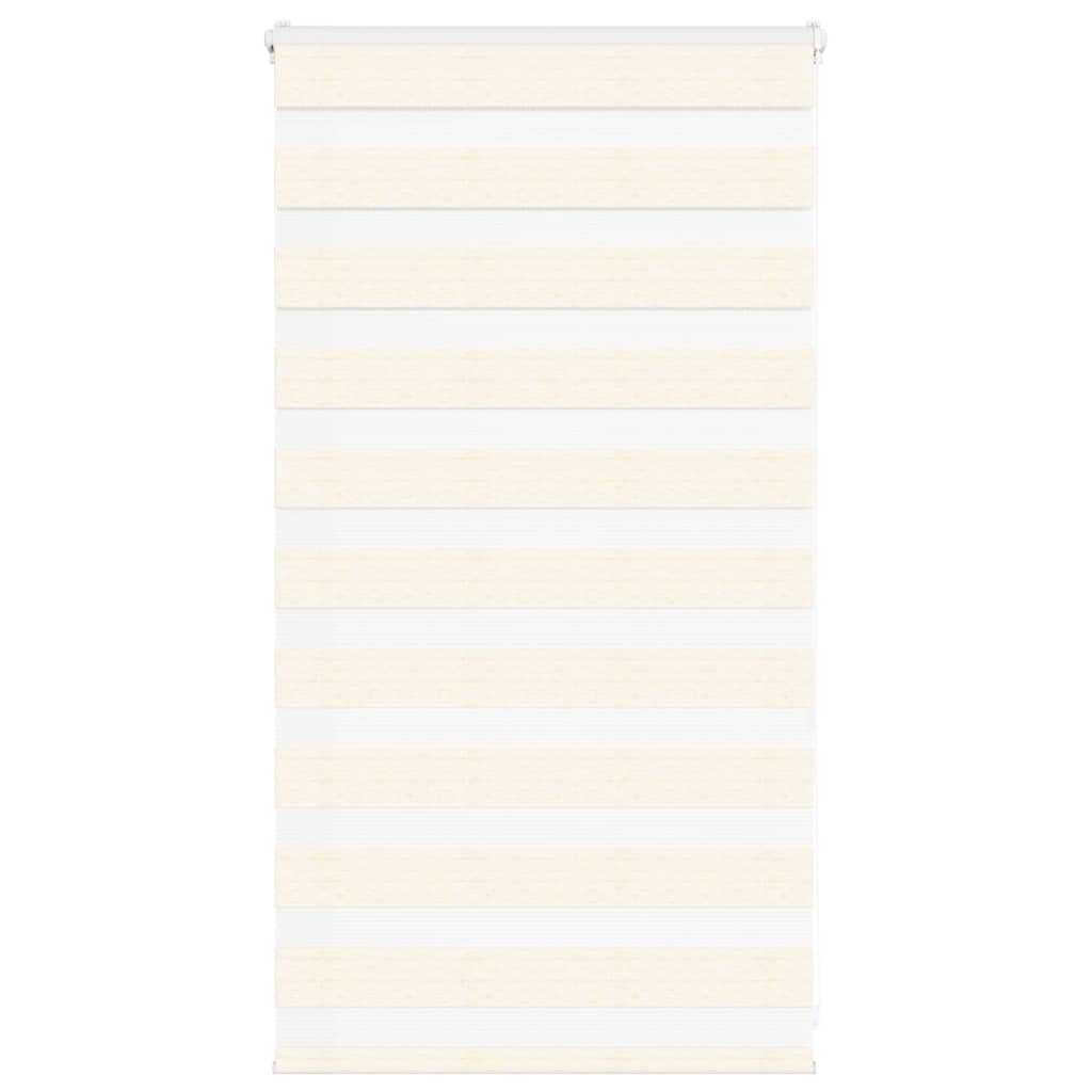 Vidaxl zebra rolgordijn 75x100 cm stofbreedte 70,9 cm marmerbeige