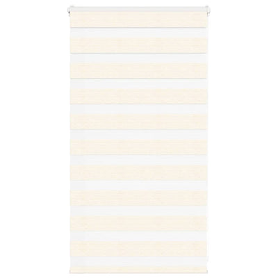 Vidaxl zebra rolgordijn 85x100 cm stofbreedte 80,9 cm marmerbeige