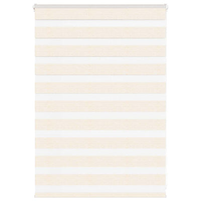 Vidaxl zebra rolgordijn 100x100 cm stofbreedte 95,9 cm marmerbeige