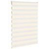 Vidaxl Zebra Roller Blind 100x100 cm Larghezza polvere 95,9 cm Marmerbeige