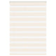 Vidaxl Zebra Roller Blind 115x100 cm Larghezza polvere 110,9 cm Marmerbeige