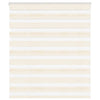Vidaxl Zebra Roller Blind 120x100 cm Larghezza polvere 115,9 cm Marmerbeige