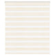 Vidaxl Zebra Roller Blind 125x100 cm Larghezza tessuto 120,9 cm Marmerbeige