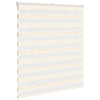 Vidaxl Zebra Roller Blind 125x100 cm Larghezza tessuto 120,9 cm Marmerbeige