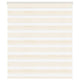 Vidaxl Zebra Roller Blind 135x100 cm Larghezza polvere 130,9 cm Marmerbeige