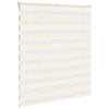 Vidaxl Zebra Roller Blind 135x100 cm Larghezza polvere 130,9 cm Marmerbeige