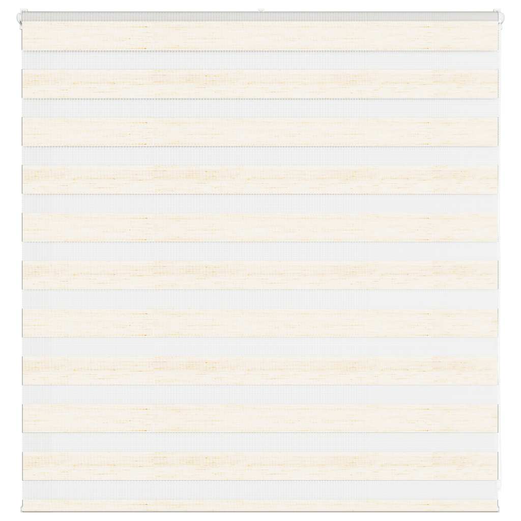 Vidaxl zebra rolgordijn 140x100 cm stofbreedte 135,9 cm marmerbeige