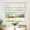 Vidaxl Zebra Roller Blind 140x100 cm de polvo de 135.9 cm marmerbeige