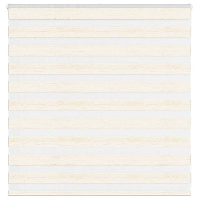 Vidaxl zebra rolgordijn 145x100 cm stofbreedte 140,9 cm marmerbeige