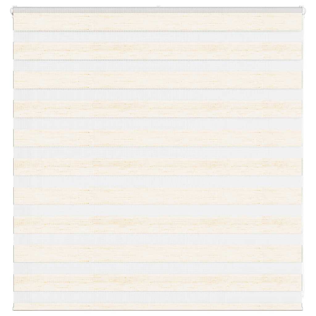 Vidaxl Zebra Roller Blind 145x100 cm Larghezza polvere 140,9 cm Marmerbeige