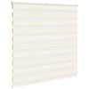 Vidaxl Zebra Roller Blind 145x100 cm Larghezza polvere 140,9 cm Marmerbeige