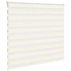 Vidaxl Zebra Roller Blind 155x100 cm Larghezza polvere 150,9 cm Marmerbeige