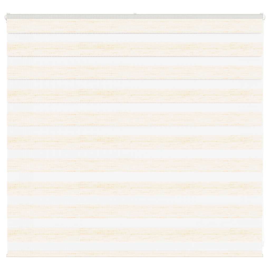Vidaxl Zebra Roller Blind 165x100 cm ancho de polvo 160.9 cm marmerbeige