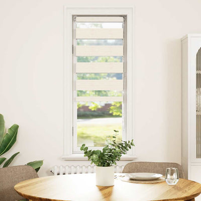 Vidaxl zebra cieco 40x150 cm Larghezza polvere 35,9 cm in poliestere marmobige