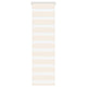 Vidaxl zebra blind 45x150 cm stofbreedte 40,9 cm polyester marmerbeige