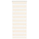 Vidaxl Zebra Roller Blind 65x150 cm Larghezza polvere 60,9 cm Marmerbeige