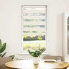 Vidaxl Zebra Roller Blind 65x150 cm Larghezza polvere 60,9 cm Marmerbeige