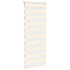 Vidaxl Zebra Roller Blind 65x150 cm Larghezza polvere 60,9 cm Marmerbeige